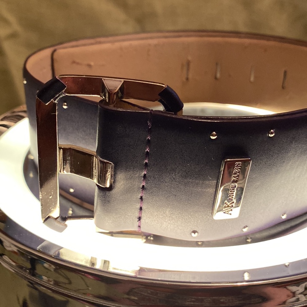Anne Klein leather belt - Picture 16 of 17